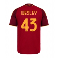 AS Roma Wesley Franca #43 Hemmatröja 2026-27 Kortärmad